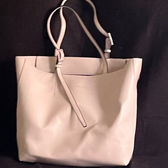 Calvin Klein Handbags - Calvin Klein Winter White* Polyurethane Satchel/Tote 12” x 17” x 2 ½”